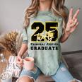 Criminal Justice Graduate Graduated Class Of 2025 Graduation Comfort Color Blast T-Shirt Fern
