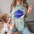Criminology Graduation Graduated Degree University Student Comfort Color Blast T-Shirt Fern