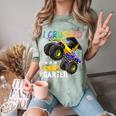 I Crushed Kindergarten Monster Truck Graduation Boys Small Comfort Color Blast T-Shirt Fern