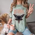Cryptid Cryptozoology Mothman Introvert -Adults Butterfly Small Crew Neck Classic Fit Short Sleeve Polyester 100 Printed Blended Fabric Comfort Color Blast T-Shirt Fern