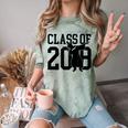 Dabbing Graduation Shirt Class Of 2018 Comfort Color Blast T-Shirt Fern