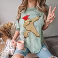 Dabbing Sloth School Graduation T Shirt For Kids Comfort Color Blast T-Shirt Fern