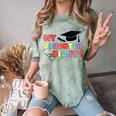 My Daughter Did It Graduation Doctor Nurse Child Graduated Comfort Color Blast T-Shirt Fern