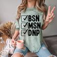 DNP Doctor MSN BSN DNP Nurse DNP Degree Graduation Comfort Color Blast T-Shirt Fern