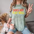 Does Not Play Well I Introvert Comfort Color Blast T-Shirt Fern Does Not Play Well I Introvert Comfort Color Blast T-Shirt Fern
