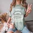 Easily Distracted By Old Cars Graphic Nostalgia Comfort Color Blast T-Shirt Fern