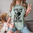 Elder Emo Club Skeleton Nostalgia It Wasn't a Phase Mom Comfort Color Blast T-Shirt Fern