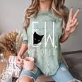 Ew People Cat Introvert Anti-Social Comfort Color Blast T-Shirt Fern Ew People Cat Introvert Anti-Social Comfort Color Blast T-Shirt Fern