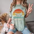 Ew People Retro Cat Cat Lover Introvert Comfort Color Blast T-Shirt Fern