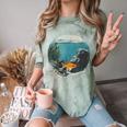 Fish Bowl Frutiger Aero Y2K Retro Vibes Comfort Color Blast T-Shirt Fern