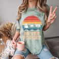 Floppy VHS Cassette Never Forget Retro 80s 90s Nostalgia Comfort Color Blast T-Shirt Fern