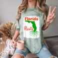 Florida Roots Florida Nostalgia Comfort Color Blast T-Shirt Fern