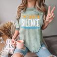 Im Fluent In Silence Introvert Comfort Color Blast T-Shirt Fern Im Fluent In Silence Introvert Comfort Color Blast T-Shirt Fern