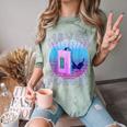 Never Forget Retro 80s 90s Nostalgia Comfort Color Blast T-Shirt Fern