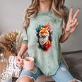 Fox For Fox Lovers Men Women Kids Introverts Comfort Color Blast T-Shirt Fern