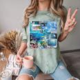 Frutiger Aero Retro Vibes Comfort Color Blast T-Shirt Fern Frutiger Aero Retro Vibes Comfort Color Blast T-Shirt Fern
