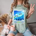 Frutiger Aero Skeuomorphism User Interface Nostalgia Premium Tri-Blend Comfort Color Blast T-Shirt Fern