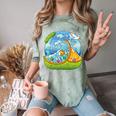Frutiger Aero Y2K Fashion Trends Statement Piece Tech Orange Premium Comfort Color Blast T-Shirt Fern