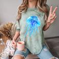 Frutiger Aero Y2K Jellyfish Comfort Color Blast T-Shirt Fern