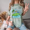 Future City Wind Power Frutiger Aero Y2K Style Ocean Comfort Color Blast T-Shirt Fern Future City Wind Power Frutiger Aero Y2K Style Ocean Comfort Color Blast T-Shirt Fern