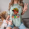 Future HBCU Grad History Boys Kids Graduation HBCU Comfort Color Blast T-Shirt Fern