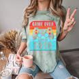 Game Over Class Of 2026 Shirt Students Graduation Comfort Color Blast T-Shirt Fern