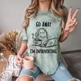 Go Away I'm Introverting Cat Introvert Anxiety Anxious Comfort Color Blast T-Shirt Fern Go Away I'm Introverting Cat Introvert Anxiety Anxious Comfort Color Blast T-Shirt Fern