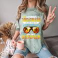 Goodbye 3rd Grade Graduation To 4th Grade First Summer Beach Comfort Color Blast T-Shirt Fern