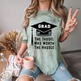 Grad 2021 Graduation Tassel Was Worth The Hassle Comfort Color Blast T-Shirt Fern