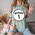 Graduate 1 Graduation Shirt Comfort Color Blast T-Shirt Fern