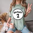 Graduate 2 Graduation Shirt Comfort Color Blast T-Shirt Fern