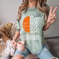 Graduate Senior Class 2022 Graduation Basketball Player Comfort Color Blast T-Shirt Fern