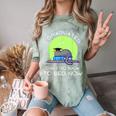I Graduated Can I Go Back To Bed Now Cat Graduation For Men Women Girls Kids Comfort Color Blast T-Shirt Fern