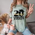 Graduation 2020 A Class With Vision Comfort Color Blast T-Shirt Fern