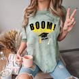 Graduation Cap And Diploma For Proud Graduation Comfort Color Blast T-Shirt Fern