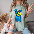 Graduation Dabbing 2018 Graduate Comfort Color Blast T-Shirt Fern