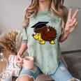 Graduation Hedgehog 2017 Graduate Graduation T-Shirt Comfort Color Blast T-Shirt Fern