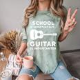 Graduation Shirt For Guitar Players & Band Member Comfort Color Blast T-Shirt Fern