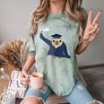 Graduation Sloth Lover T-Shirt Class Of 2019 Comfort Color Blast T-Shirt Fern