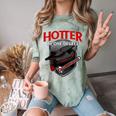 Graduation T Shirt Hotter By One Degree Comfort Color Blast T-Shirt Fern
