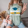 Graduation T Shirt WeOut Class Of 2018 Tee Comfort Color Blast T-Shirt Fern