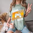 Graduation Video Gamer Game Over Class Of 2026 Senior Comfort Color Blast T-Shirt Fern