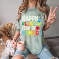 Happy Last Day Of School Teacher Kids Boys Girls Graduation Comfort Color Blast T-Shirt Fern