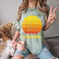 I'm Outstanding Retro Introvert Mountain Trip Lover Comfort Color Blast T-Shirt Fern