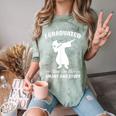 Now I'm Like Smart And Stuff Funny Graduation Tshirt Comfort Color Blast T-Shirt Fern