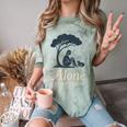 Introvert Alone Is Enough Social Battery Low Antisocial Comfort Color Blast T-Shirt Fern