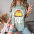 Introvert Cat Kitten Quote For Feline Whisperer Comfort Color Blast T-Shirt Fern Introvert Cat Kitten Quote For Feline Whisperer Comfort Color Blast T-Shirt Fern