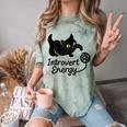 Introvert Energy Cat Love Cat Meme Comfort Color Blast T-Shirt Fern Introvert Energy Cat Love Cat Meme Comfort Color Blast T-Shirt Fern
