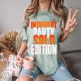 Introvert Party Solo Edition Sarcastic People Hater Comfort Color Blast T-Shirt Fern Introvert Party Solo Edition Sarcastic People Hater Comfort Color Blast T-Shirt Fern