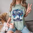 Introvert Reader Bibliofile Bookworm Loves Books Comfort Color Blast T-Shirt Fern